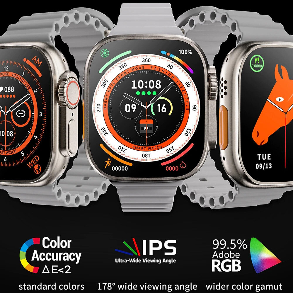 Berimax S-Watch Ultra White цена и информация | Viedpulksteņi (smartwatch) | 220.lv