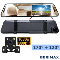 BERIMAX Videoreģistrators M51K ar atpakaļskata kameru BRM_144117 cena un informācija | Auto video reģistratori | 220.lv
