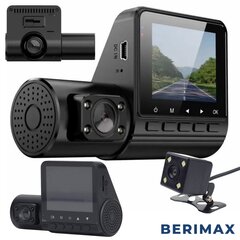 BERIMAX Videoreģistrators ar atpakaļskata kameru VD3K BRM_1460182 цена и информация | Видеорегистраторы | 220.lv