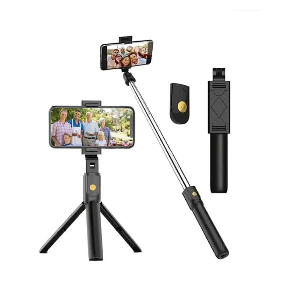 BERIMAX 3in1 Personalizēta nūja ar tālvadības pulti BRM_5904653723086 cena un informācija | Selfie Sticks | 220.lv