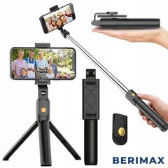 BERIMAX 3in1 Personalizēta nūja ar tālvadības pulti BRM_5904653723086 cena un informācija | Selfie Sticks | 220.lv