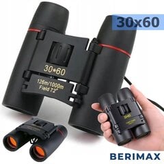 BERIMAX binoklis BN3 30x60 BRM_5904653727237 цена и информация | Бинокли | 220.lv