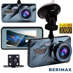 BERIMAX Videoreģistrators P05K ar atpakaļskata kameru BRM_5904653720559 cena un informācija | Auto video reģistratori | 220.lv