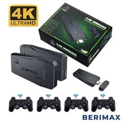 Игровая приставка GAME STICK Lite 4K MAX комплект BRM_2201038 цена и информация | Игровые приставки | 220.lv