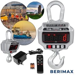 Крановые весы Berimax Systems KW3000 | 3000 кг BRM_10030101 цена и информация | Промышленные весы | 220.lv