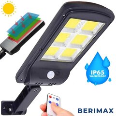 BERIMAX Ielu apgaismojums SL600 ar saules paneli + vadības panelis BRM_1409027 cena un informācija | Āra apgaismojums | 220.lv