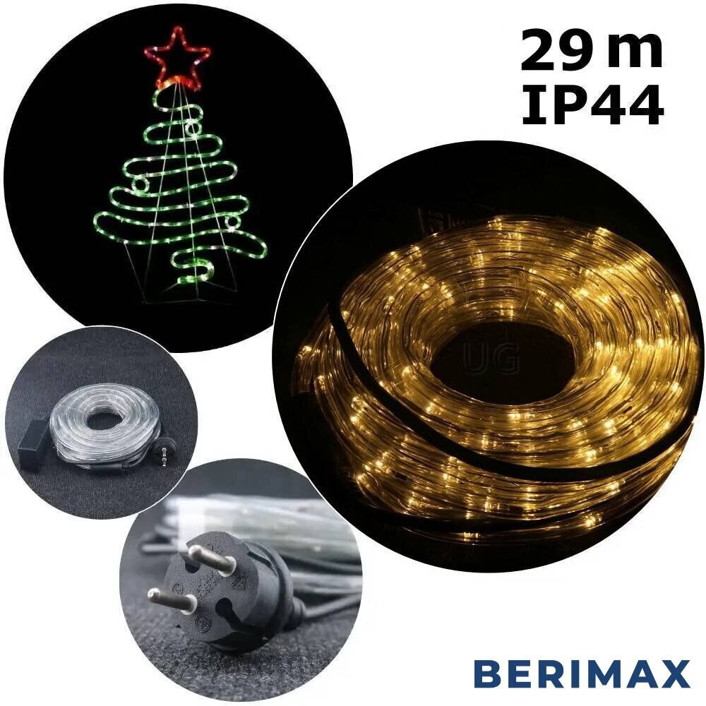 LED spuldze caurulē 30 m CL3 BRM_1404005WW цена и информация | Ziemassvētku lampiņas, LED virtenes | 220.lv