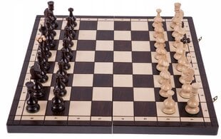 Деревянные шахматы, 48 x 48 см цена и информация | Настольные игры, головоломки | 220.lv