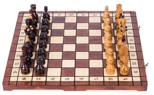 Galda spēle koka šahs Gubernator, 50 x 50 cm cena un informācija | Galda spēles | 220.lv