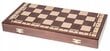 Galda spēle, koka šahs, dambrete un nardi, 40 x 40 cm цена и информация | Galda spēles | 220.lv