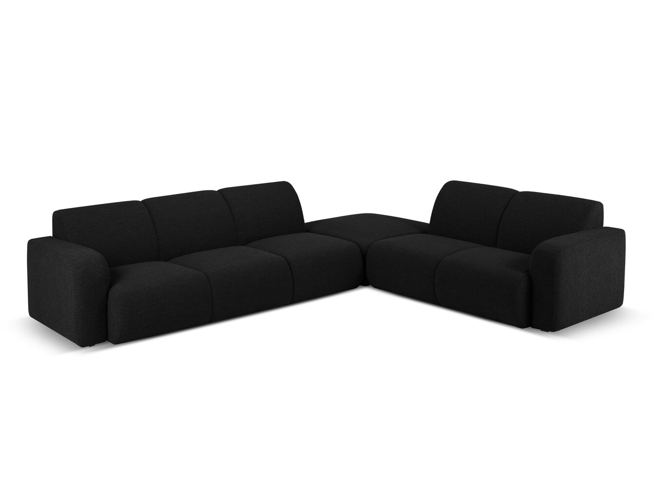 Dīvāns Windsor & Co Lola, melns cena un informācija | Dīvāni | 220.lv