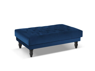 Пуф Windsor & Co Juno, 126x75x42 см, синий/черный цвет цена и информация | Кресла-мешки и пуфы | 220.lv