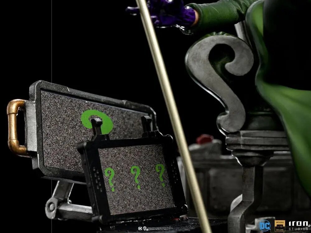 DC Comics Deluxe Art Scale The Riddler cena un informācija | Datorspēļu suvenīri | 220.lv