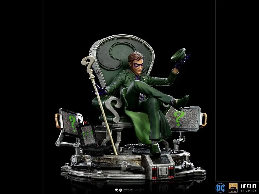 DC Comics Deluxe Art Scale The Riddler cena un informācija | Datorspēļu suvenīri | 220.lv