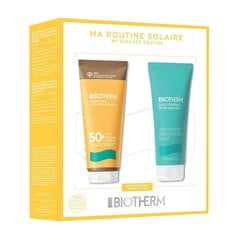 Набор средств по уходу за телом для женщин Biotherm Waterlover SPF50 молочко 200 мл + крем After Sun Milk 200 мл цена и информация | Кремы, лосьоны для тела | 220.lv