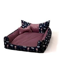 Guļvieta GoGift Crown, dažādi izmēri, rozā cena un informācija | Suņu gultas, spilveni, būdas | 220.lv