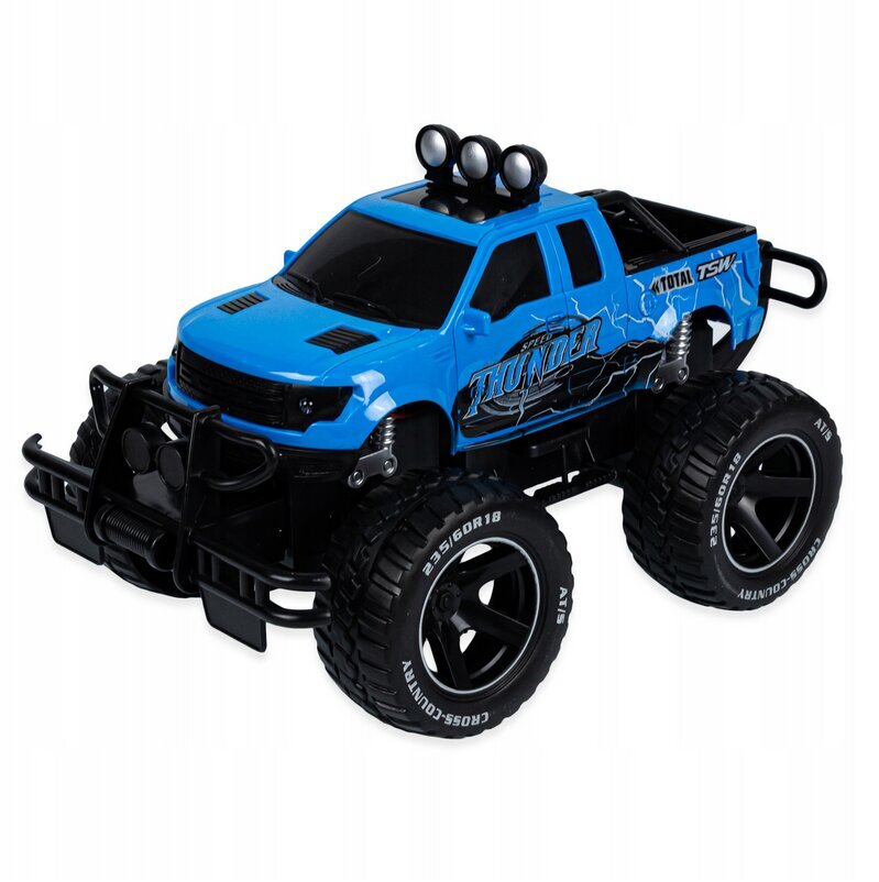 Ar tālvadības pulti vadāms apvidus automobilis Raptor, zils cena un informācija | Rotaļlietas zēniem | 220.lv