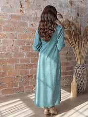 Длинное велюровое платье Lega SKZ156, морской зеленый цена и информация | Платья | 220.lv