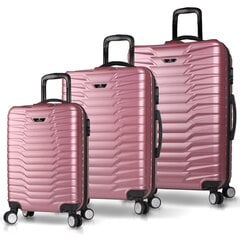 Набор чемоданов My Valice 5585, M,L,XL, розовый цена и информация | Чемоданы, дорожные сумки | 220.lv