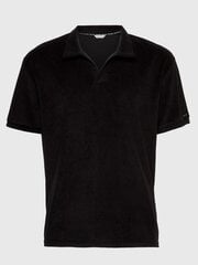 Polo krekls vīriešiem Calvin Klein Towel, melns 545665533 cena un informācija | Vīriešu T-krekli | 220.lv