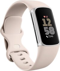 Fitbit Charge 6 Porcelain GA05185-GB cena un informācija | Fitnesa aproces | 220.lv