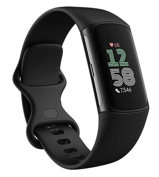 Fitbit Charge 6 Obsidian Band GA05183-GB cena un informācija | Fitnesa aproces | 220.lv