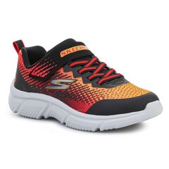 Sporta apavi zēniem Skechers 405035L-BKRD, oranži cena un informācija | Sporta apavi bērniem | 220.lv