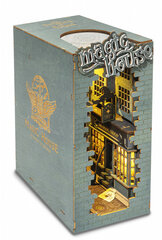 Saliekamā koka miniatūra TM Varvikas - Magic House Book Nook Kit RDS005e cena un informācija | Konstruktori | 220.lv