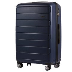 Большой чемодан Wings DQ181, 75cm синий цена и информация | Чемоданы, дорожные сумки | 220.lv