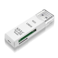 2 в 1 USB Адаптер для карт памяти micro TF и SD цена и информация | Адаптеры и USB разветвители | 220.lv