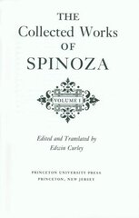 Collected Works of Spinoza, Volume I, v. 1 цена и информация | Исторические книги | 220.lv