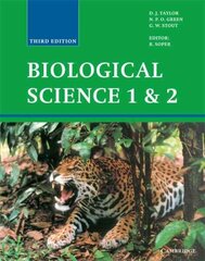 Biological Science 1 and 2 3rd Revised edition, v. 1&2, Biological Science 1 and 2 cena un informācija | Ekonomikas grāmatas | 220.lv