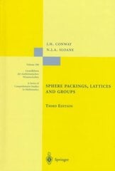 Sphere Packings, Lattices and Groups 3rd ed. 1999, v. 290 cena un informācija | Ekonomikas grāmatas | 220.lv