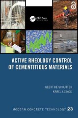 Active Rheology Control of Cementitious Materials cena un informācija | Sociālo zinātņu grāmatas | 220.lv