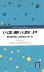 Brexit and Energy Law: Implications and Opportunities cena un informācija | Ekonomikas grāmatas | 220.lv