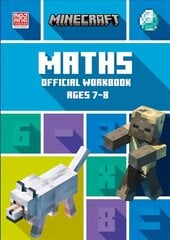 Minecraft Maths Ages 7-8: Official Workbook цена и информация | Книги для самых маленьких | 220.lv