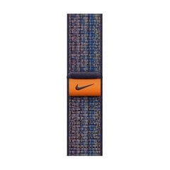 41mm Game Royal/Orange Nike Sport Loop - MTL23ZM/A cena un informācija | Viedpulksteņu un viedo aproču aksesuāri | 220.lv