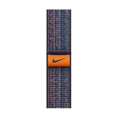 Apple Watch Bands 45mm Game Royal/Orange Nike Sport Loop MTL53ZM/A cena un informācija | Viedpulksteņu un viedo aproču aksesuāri | 220.lv
