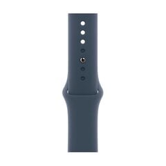 45mm Storm Blue Sport Band - S/M - MT3Q3ZM/A cena un informācija | Viedpulksteņu un viedo aproču aksesuāri | 220.lv