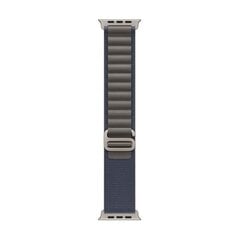 Apple Watch Bands 49mm Blue Alpine Loop - Large MT5M3ZM/A цена и информация | Аксессуары для смарт-часов и браслетов | 220.lv
