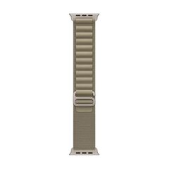 Apple Watch Bands 49mm Olive Alpine Loop - Large MT5V3ZM/A цена и информация | Аксессуары для смарт-часов и браслетов | 220.lv