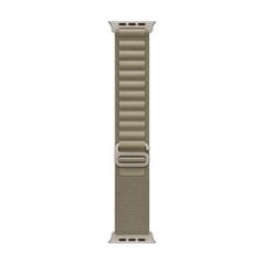 49mm Olive Alpine Loop - Large - MT5V3ZM/A cena un informācija | Viedpulksteņu un viedo aproču aksesuāri | 220.lv