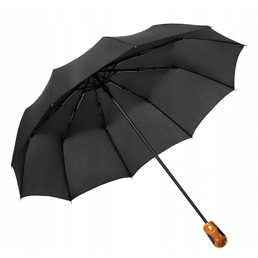Liels automātiski saliekamais lietussargs unisex, 100 cm цена и информация | Lietussargi vīriešiem | 220.lv