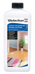 Glutoclean Lamināta un korķa tīrīšanas un kopšanas līdzeklis, koncentrāts 1l cena un informācija | Tīrīšanas līdzekļi | 220.lv
