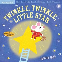 Indestructibles: Twinkle, Twinkle, Little Star: Chew Proof * Rip Proof * Nontoxic * 100% Washable (Book for Babies, Newborn Books, Safe to Chew) цена и информация | Книги для малышей | 220.lv