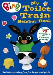 Bing: My Toilet Train Sticker Book, Bing: My Toilet Train Sticker Book цена и информация | Книги для самых маленьких | 220.lv