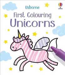 First Colouring Unicorns цена и информация | Книги для малышей | 220.lv