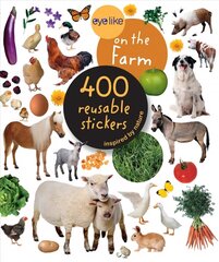 Eyelike Stickers: On the Farm цена и информация | Книги для самых маленьких | 220.lv