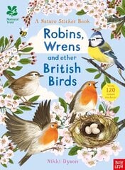 National Trust: Robins, Wrens and other British Birds cena un informācija | Grāmatas mazuļiem | 220.lv