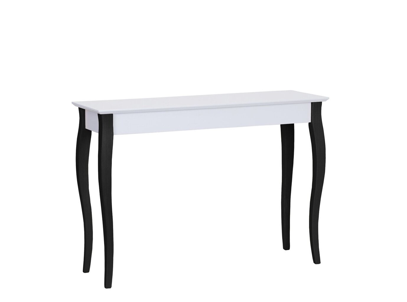 Konsoles galds Lillo, 105x35x75cm, balts цена и информация | Konsoles galdiņi | 220.lv